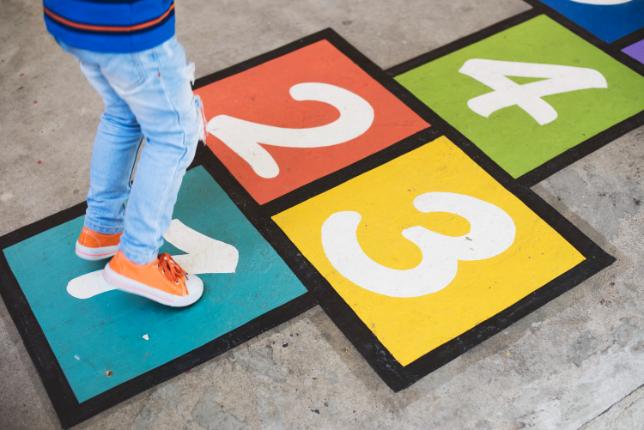 Maths Playground Markings in Barking